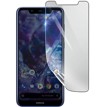 3mk Protection Écran pour Nokia 5.1 Plus en Hydrogel Antichoc Transparent