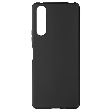 Avizar Coque pour Sony Xperia 10 V et 10 VI Silicone Gel Flexible Fine et Légère  Noir