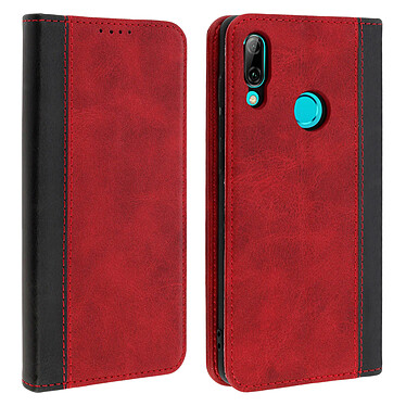 Avizar Etui folio Rouge Portefeuille pour Huawei P Smart 2019 , Honor 10 Lite