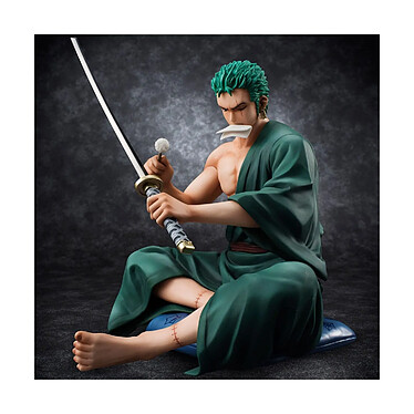 One Piece - Statuette 1/8 P.O.P S.O.C Roronoa Zorro 13 cm pas cher