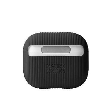 Avis NATIVE UNION Coque pour Airpods 3 Curve en Silicone avec Texture Rayée Noir