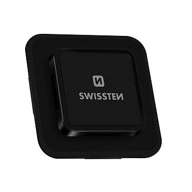 Swissten Adaptateur Smartphone pour Support Easy Lock Fixation Adhésive 3M  Noir