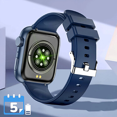 Acheter Forever Montre Connectée avec Appels Bluetooth Contrôle Caméra IGO Watch 3 Bleu Nuit