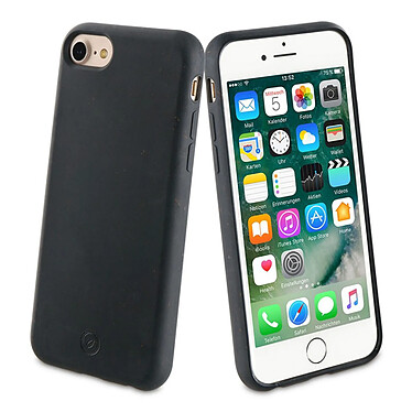 Avis Muvit Coque pour iPhone SE / 8 / 7 / 6s / 6 Bambootek Storm Flexible Antimicrobienne Noir