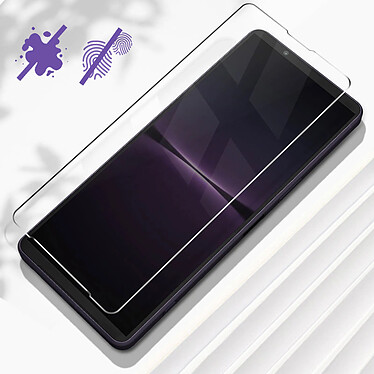 Acheter Avizar Verre Trempé pour Sony Xperia 1 IV Dureté 9H Anti-traces  Transparent