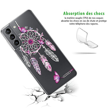 Avis Evetane Coque Samsung Galaxy S21 5G 360 intégrale transparente Motif Carpe diem Tendance