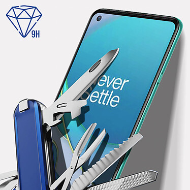 Avis 3mk Film pour OnePlus 8T Verre Trempé 9H Bords Biseautés Hardglass Max Lite  Noir