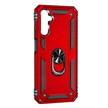 Avizar Coque pour Samsung Galaxy A14 4G et 5G Antichoc Hybride Bague Support Magnétique  Rouge