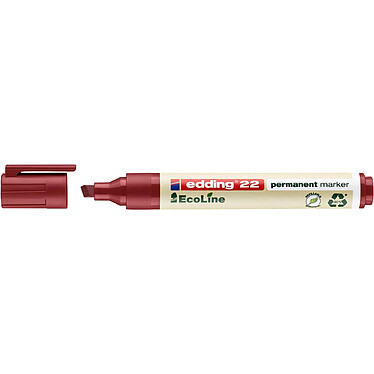 Avis EDDING Marqueur Permanent 22 Ecoline Rouge 1-5 mm x 10