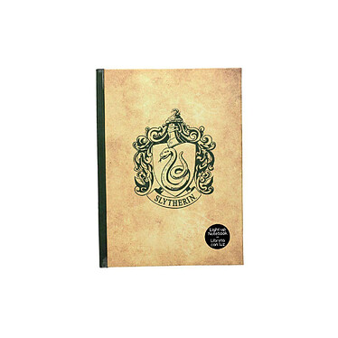 Harry Potter - Cahier lumineux Slytherin