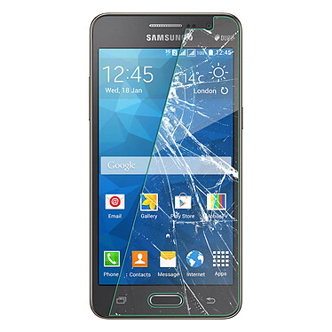 Avis Avizar Film Verre Trempé Protection Ecran Samsung Galaxy Grand Prime - Anti Explosion