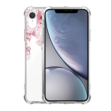 Avis Evetane Coque iPhone Xr anti-choc souple angles renforcés transparente Motif Cerisier