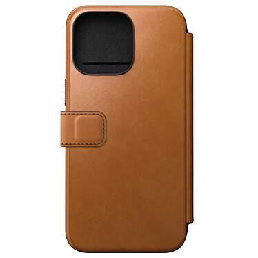 Avis Nomad Folio Modern Cuir pour iPhone 15 Pro Max English Tan