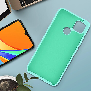 Acheter Avizar Coque pour Xiaomi Redmi 9C Silicone Gel Semi-rigide Finition Soft Touch Turquoise