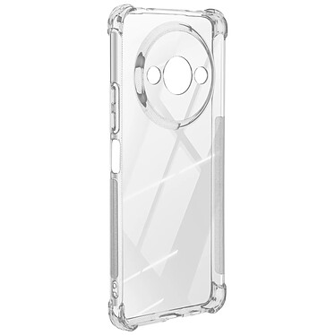 Avizar Coque pour Xiaomi Redmi A3 Silicone Coins Bumper Antichocs Transparent