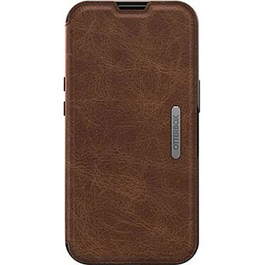 OtterBox Étui pour iPhone 13 Pro Folio Renforcé en Cuir Strada avec Porte-cartes Marron