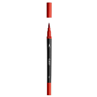 Avis BIC BIC Feutre DUAL BRUSH, 2en1, étui de 12, couleurs assorties