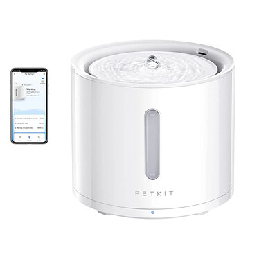 Petikit Fontaine à eau connectée pour animaux Eversweet solo 2.0