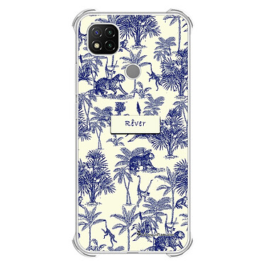 LaCoqueFrançaise Coque Xiaomi Redmi 9C Silicone antichocs Solides coins renforcés  transparente Motif Botanic Rêve