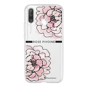 LaCoqueFrançaise Coque Huawei P30 360 intégrale transparente Motif Rose Pivoine Tendance