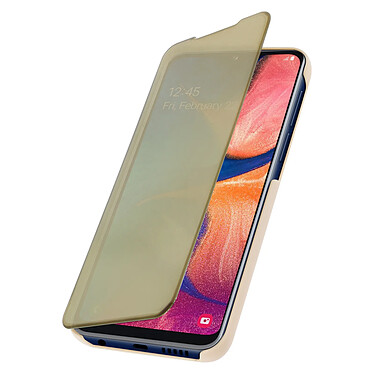 Avizar Etui folio Dorée Design Miroir pour Samsung Galaxy A20e pas cher