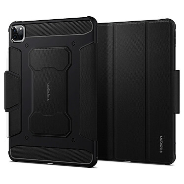 Spigen SGP Étui pour iPad Pro 11 2022, 2021, 2020, 2018 et Air 2022, 2020 Antichoc Fonction Stand Rugged Armor Pro  Noir