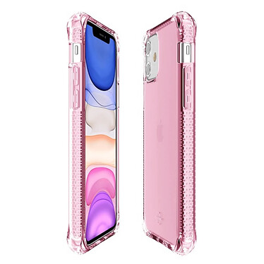 Itskins Coque de Protection pour iPhone 11/XR Renforcée 3M Rose pas cher