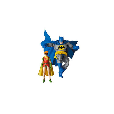 Batman : Dark Knight - Figurines MAF EX Batman Blue Version & Robin 11- 16 cm