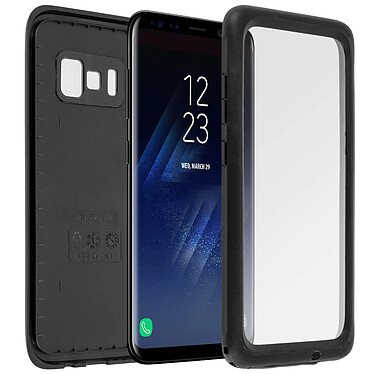 Acheter Avizar Coque Galaxy S8 Plus Waterproof 10m + Antichocs Noir - Membrane avant tactile