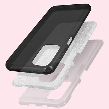 Avis Avizar Coque pour Xiaomi Poco M4 Pro 5G et Redmi Note 11S 5G Paillette Silicone Semi-rigide  noir