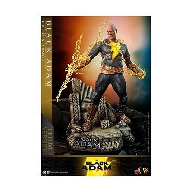 Black Adam - Figurine DX 1/6 Black Adam (Golden Armor) Deluxe Version 33 cm pas cher