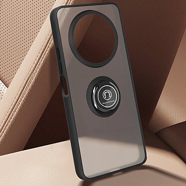 Avis Avizar Coque pour Xiaomi Redmi A3 Bague Métallique Fonction Support Noir