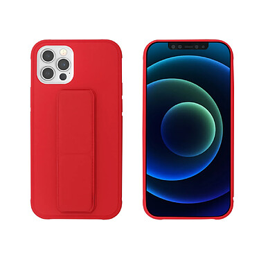 Avis Myway Coque pour iPhone 12/12 Pro avec fonction stand Rouge