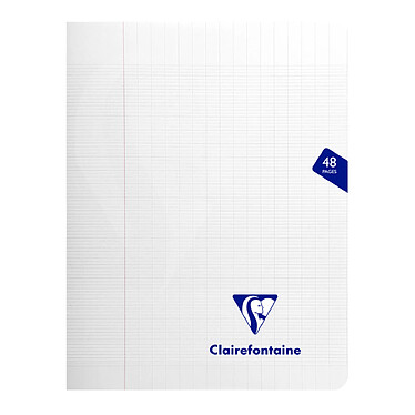 Avis CLAIREFONTAINE Cahier MIMESYS Piqué Polypro 17 x 22 cm 48 pages 90g Séyès Coloris Aléatoire