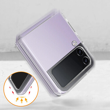 Avis Avizar Coque pour Samsung Galaxy Z Flip4 Flexible Fine et Légère  Transparent