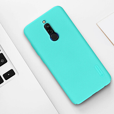 Avis Nillkin Coque pour Xiaomi Redmi 8/8A Rigide Super Frosted Shield  Bleu turquoise