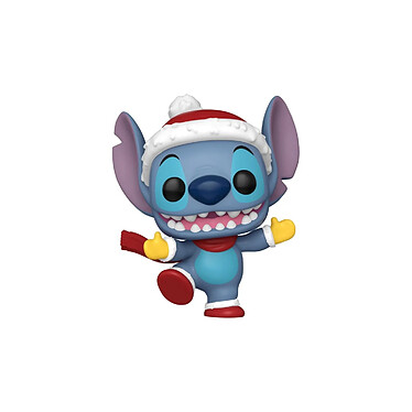 Disney - Figurine POP! Holiday Stitch avec bonnet 9 cm