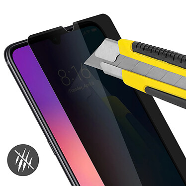 Avizar Film Xiaomi Mi 9 Protection Écran Anti-espion Verre trempé Teinté pas cher