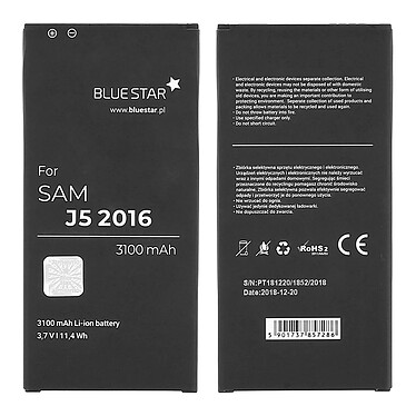 Acheter Avizar Batterie Compatible Samsung Galaxy J5 2016 - 3100mAh Remplace Samsung B011795N8Q