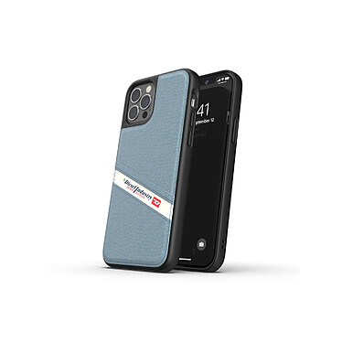 Avis Diesel Coque pour Apple iPhone 12 / 12 Pro Gamme Denim en TPU Bleu