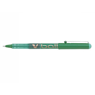 PILOT Stylo Roller Encre Liquide V-BALL 10 Pointe Large Vert x 12