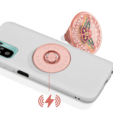 Acheter Popsockets PopGrip Metamorphosis Poignée Maintien Support Fixation adhésive Rose Champagne