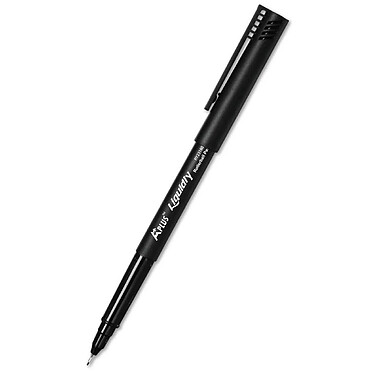 Avis APLUS Stylo feutre pointe fine 0,5 mm noir x 12