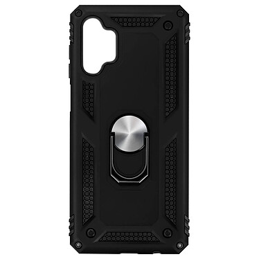 Avizar Coque Samsung Galaxy A32 5G Antichoc Bi-matière Bague Support Vidéo noir