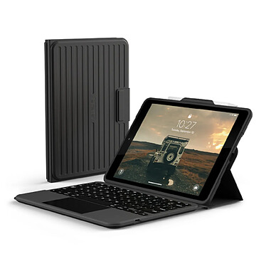 UAG Rugged Folio Clavier compatible iPad 10.2 (2019/20/21 - 7/8/9th gen) Noir