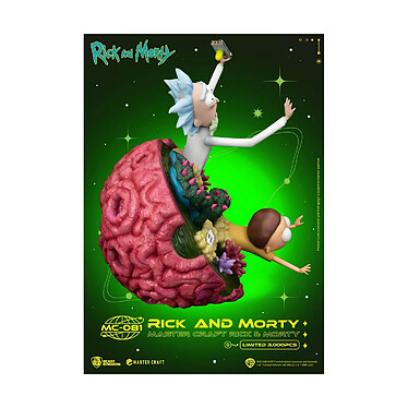 Acheter Rick et Morty - Statuette Master Craft Rick and Morty 42 cm