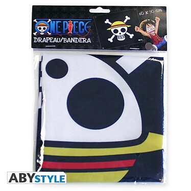 Avis ONE PIECE - Drapeau One Piece Skull - Luffy - 50x60cm