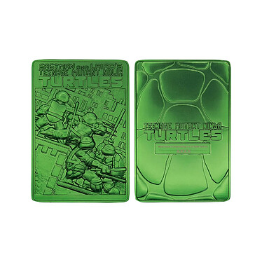 Les Tortues Ninja - Lingot Les Tortues Ninja 40th Anniversary Green Limited Edition pas cher