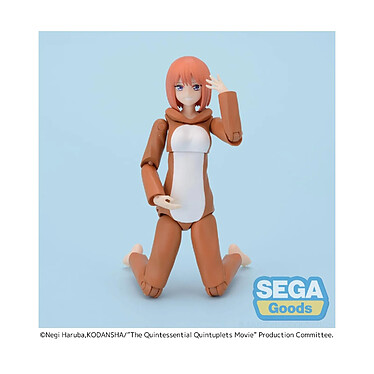 The Quintessential Quintuplets - Figurine Movingood!!! Yotsuba Nakano 15 cm pas cher