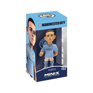 Football - Figurine Minix Manchester City Phil Foden 12 cm pas cher